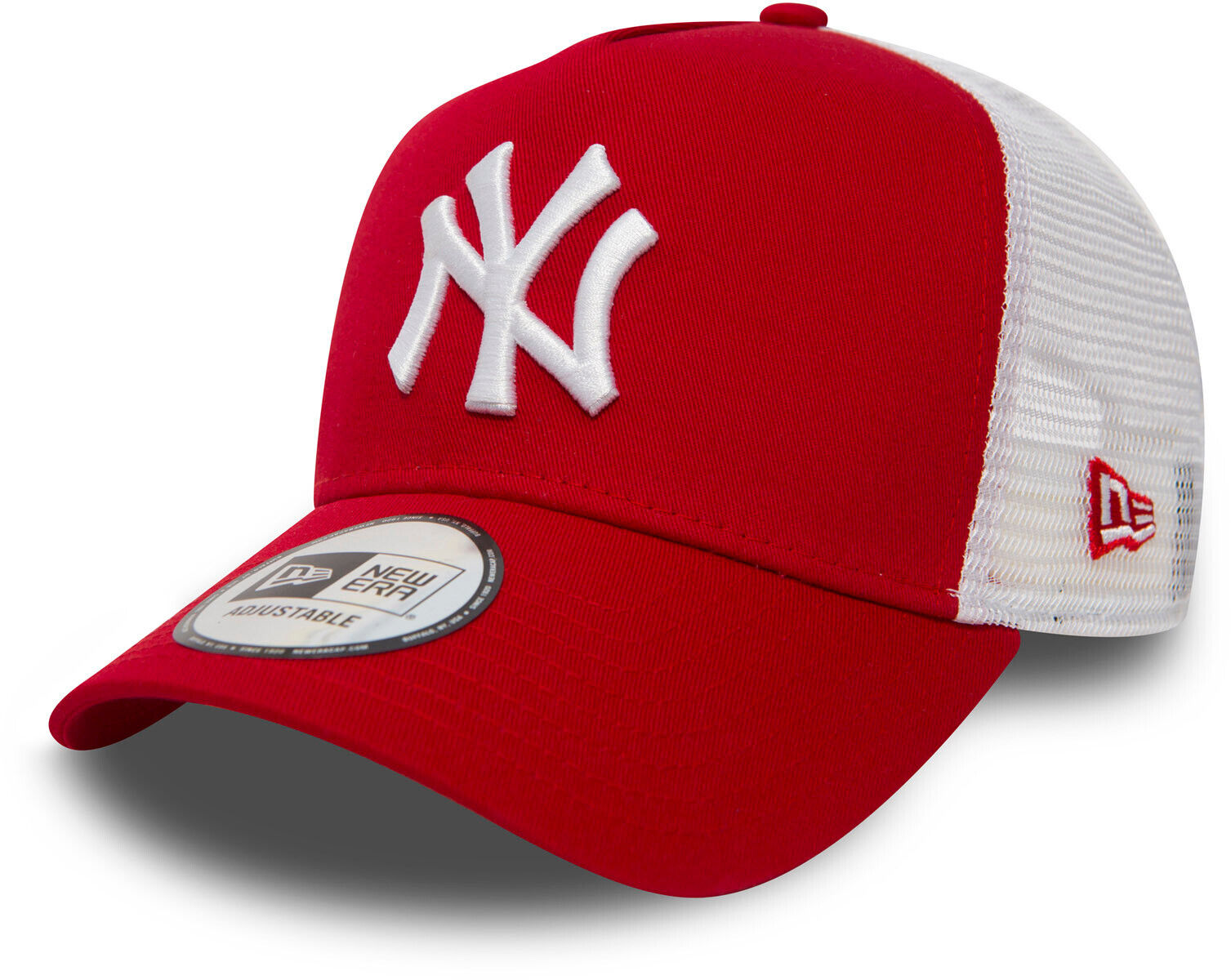 New York Yankees New Era Scarlatto Clean Visiera Cappellino