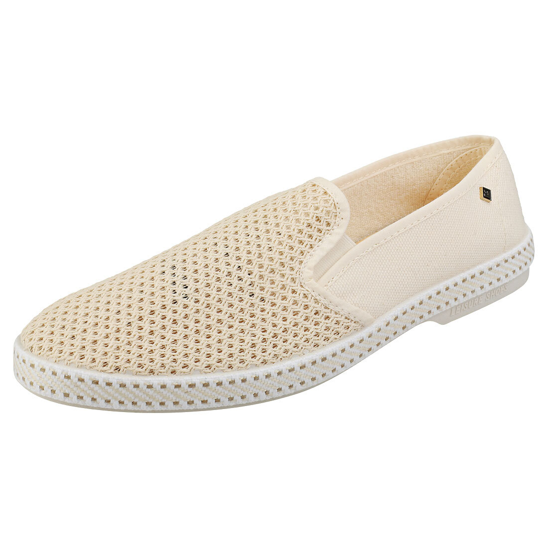 Rivieras Classic Uomo Beige Scarpe Espadrilles - 42 EU