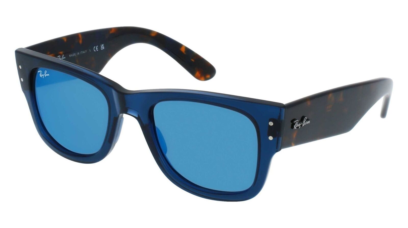 OCCHIALE DA SOLE RAYBAN RB 0840S MEGA WAYFARER 6638O4 ORIGINALE NUOVO
