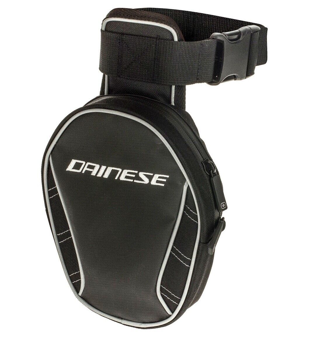 DAINESE LEG BAG STEALTH BLACK BORSA MARSUPIO BORSELLO DA GAMBA MOTO
