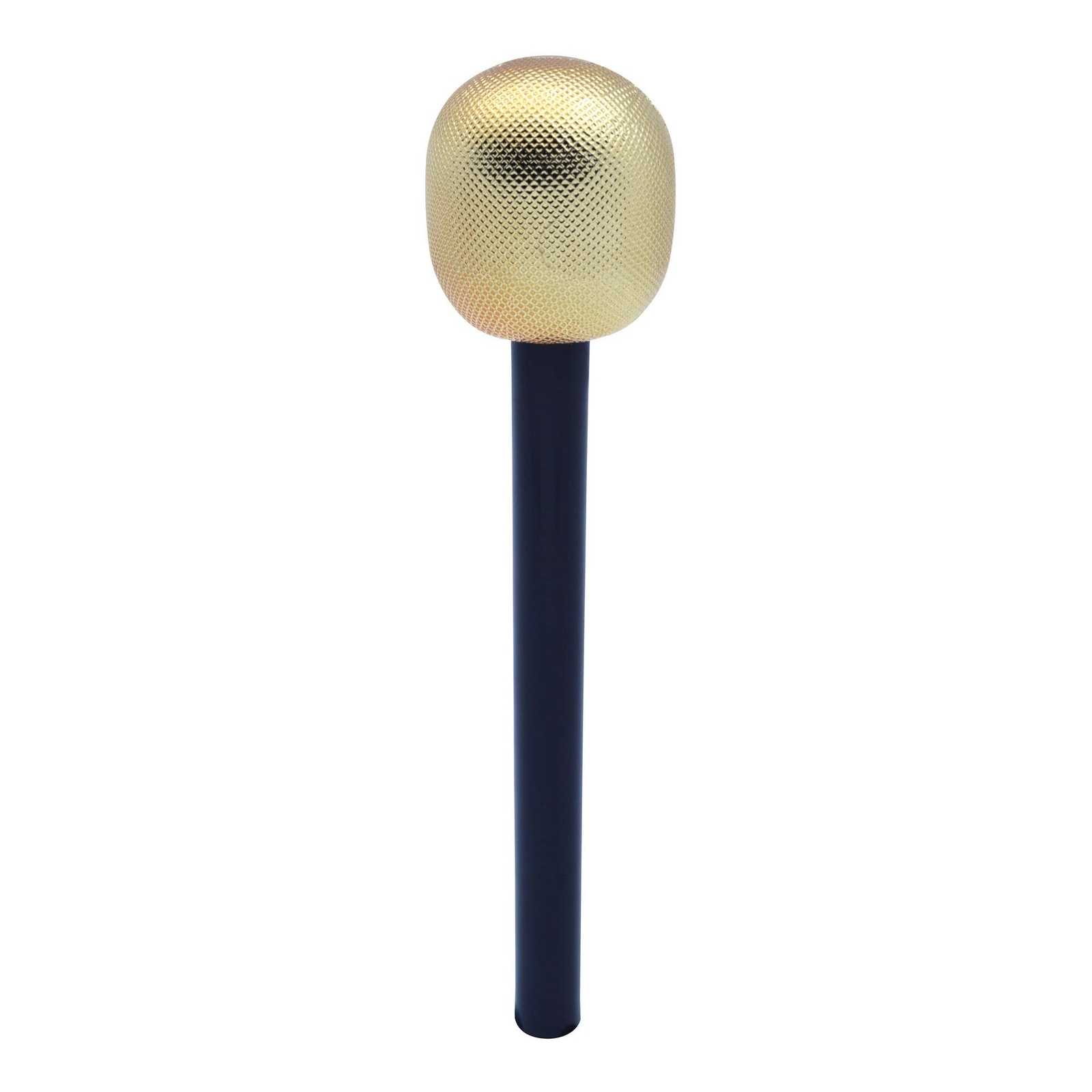Bristol Novelty BA206 Gold Microphone Toy, Unisex-Adult, One Size One Size Gold