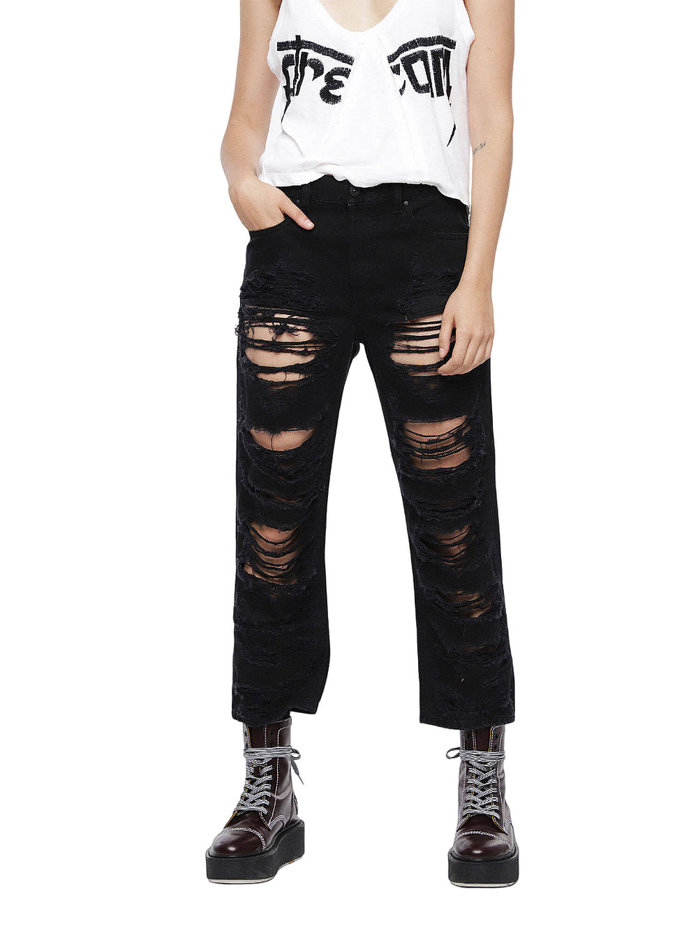 Jeans Diesel con fori W28