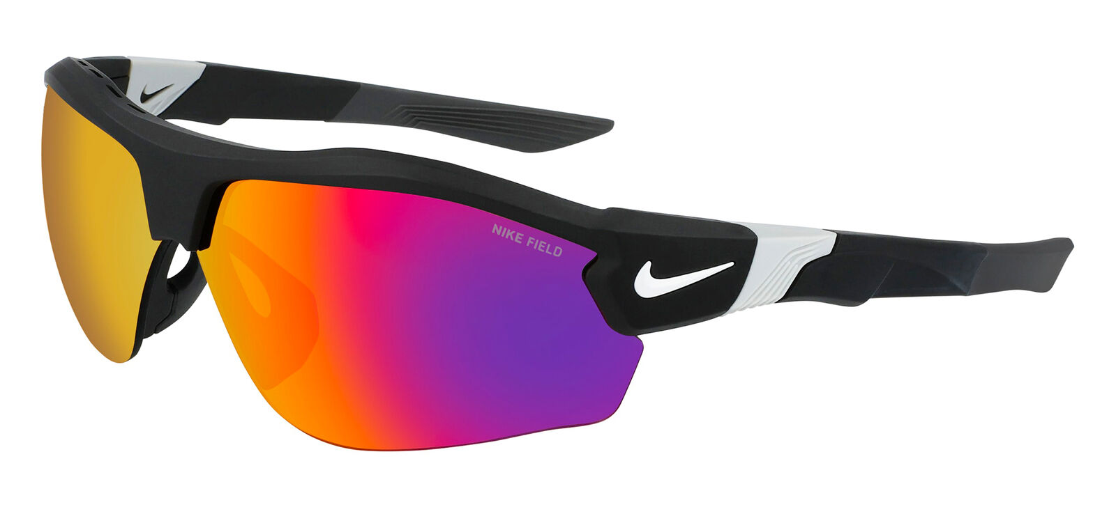 Occhiali Sole Nike SHOW X3 E DJ2032 MATTE BLACK WHITE/NIKE FIELD 72/9/130 uomo