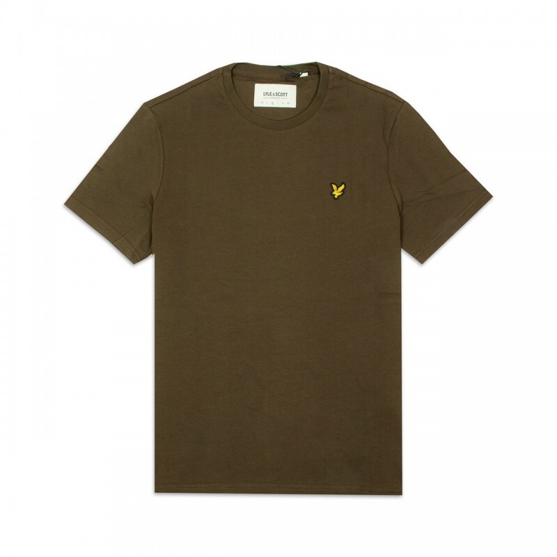 LYLE &amp; SCOTT T-Shirt Uomo Ragazzo Mezza Manica Corta Cotone Maglia Girocollo