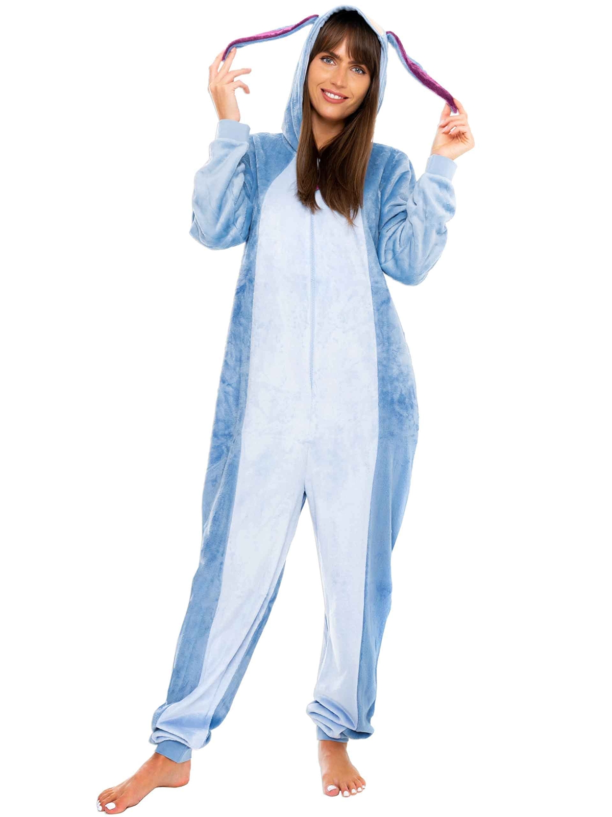 Disney Pigiama Tipo Tuta Eeyore per Donne | Costume Adulti Eeyore | Pigiami i...
