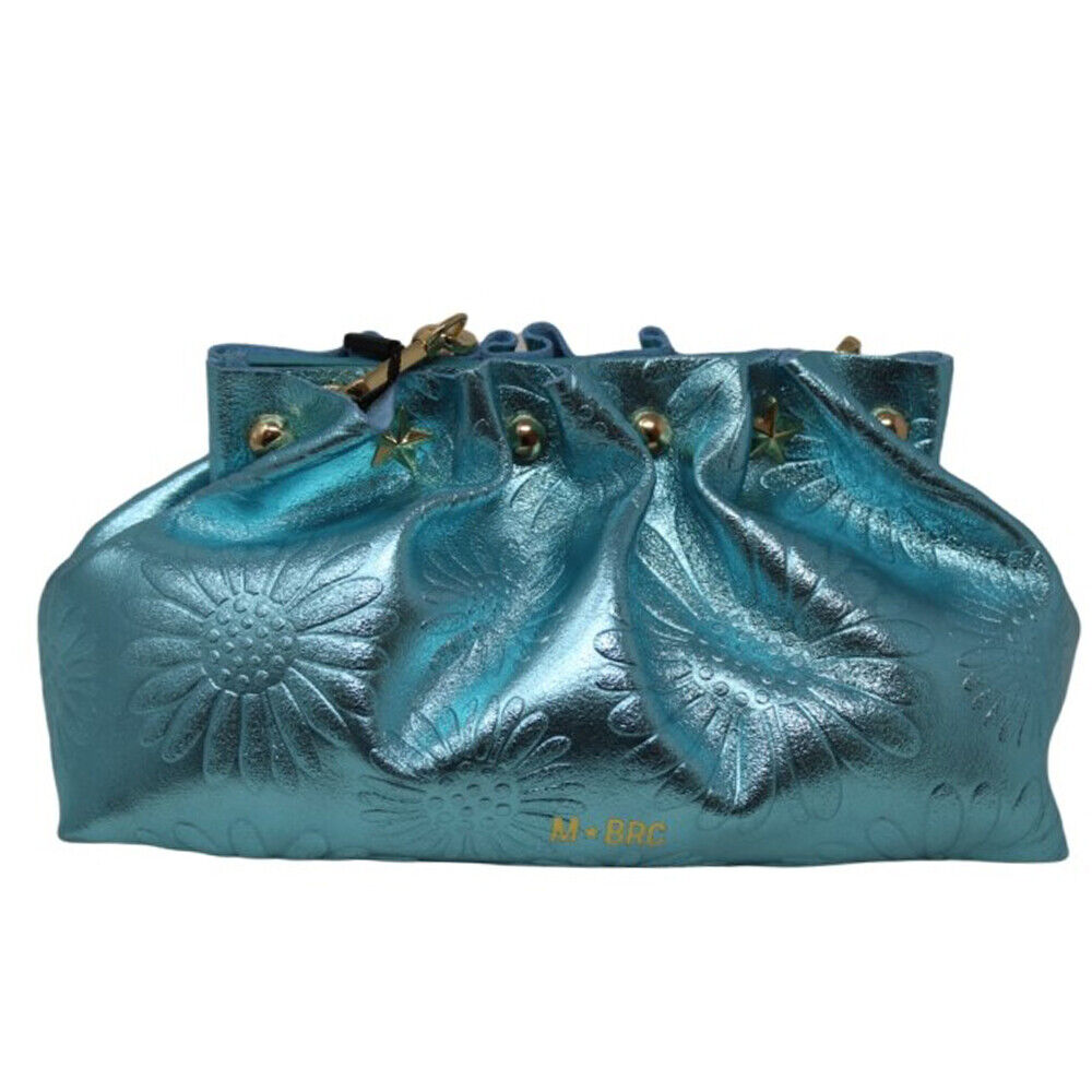Borsa M*BRC by Massimo braccialini art X186 turchese collezione summer 2022