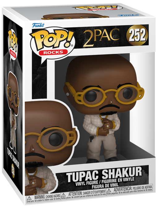 7031960 Merchandising Tupac: Funko Pop! Rocks - 2Pac - Tupac Shakur (Vinyl Figur
