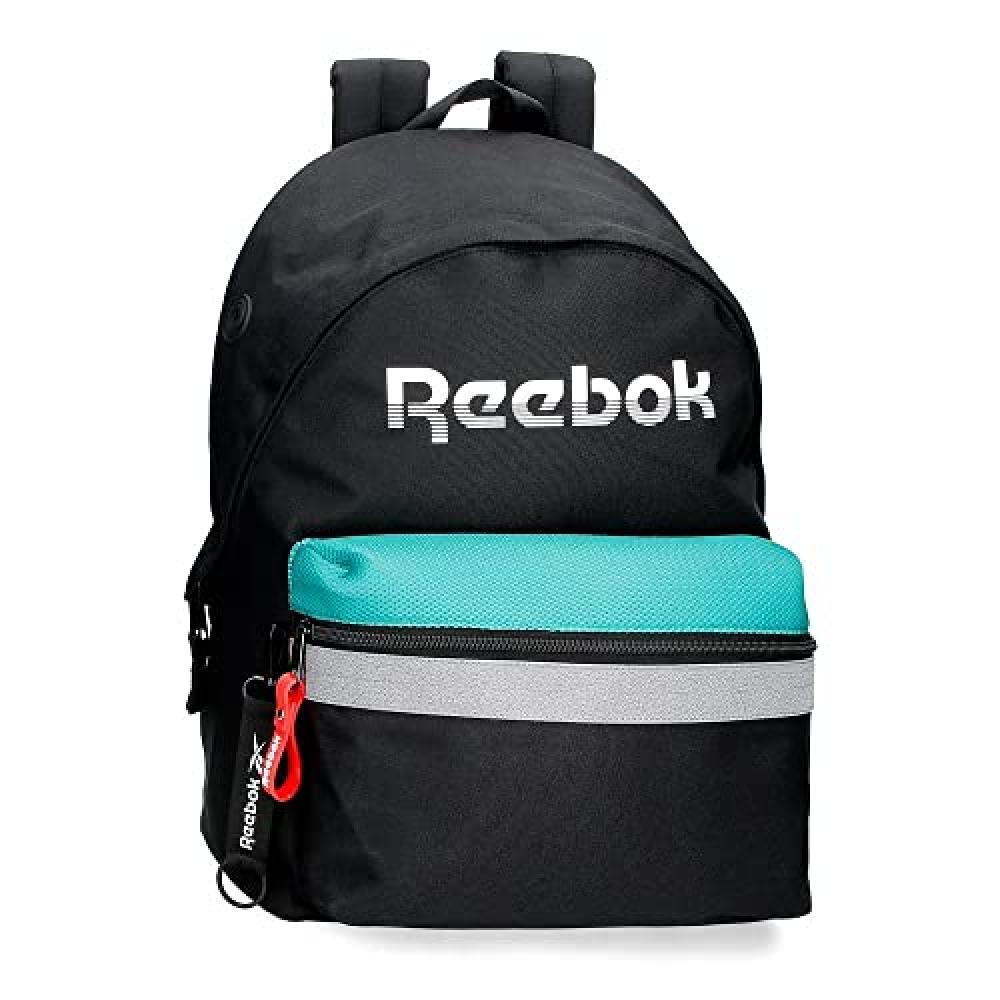(TG. Mochila Escolar) Zaino Reebok Andover School 15.6" Nero 31x44x17.5 cm Polie