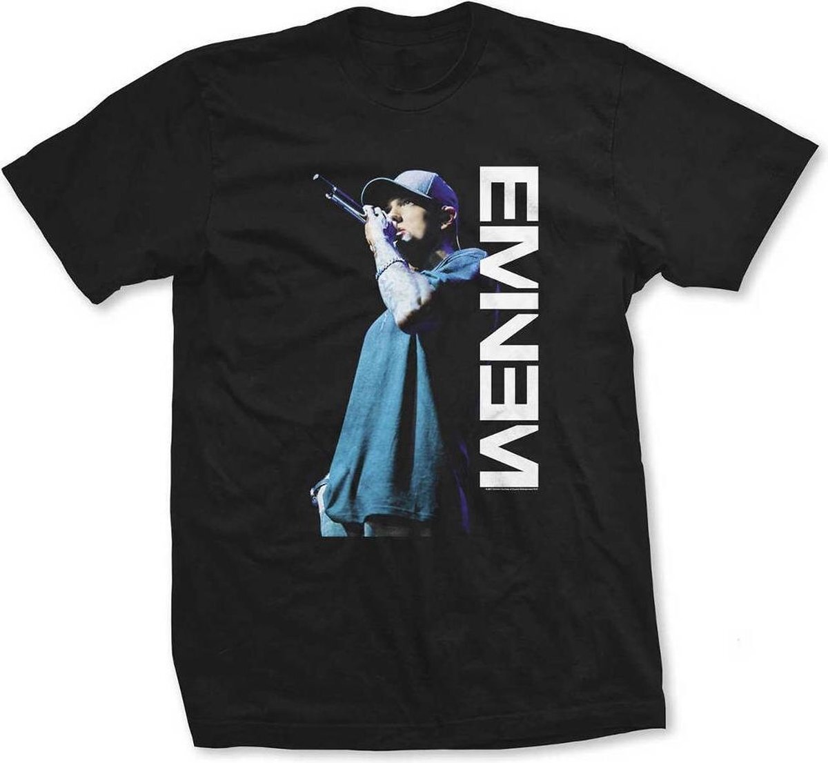 Abbigliamento Eminem: Mic. Pose (T-Shirt Unisex Tg. M)