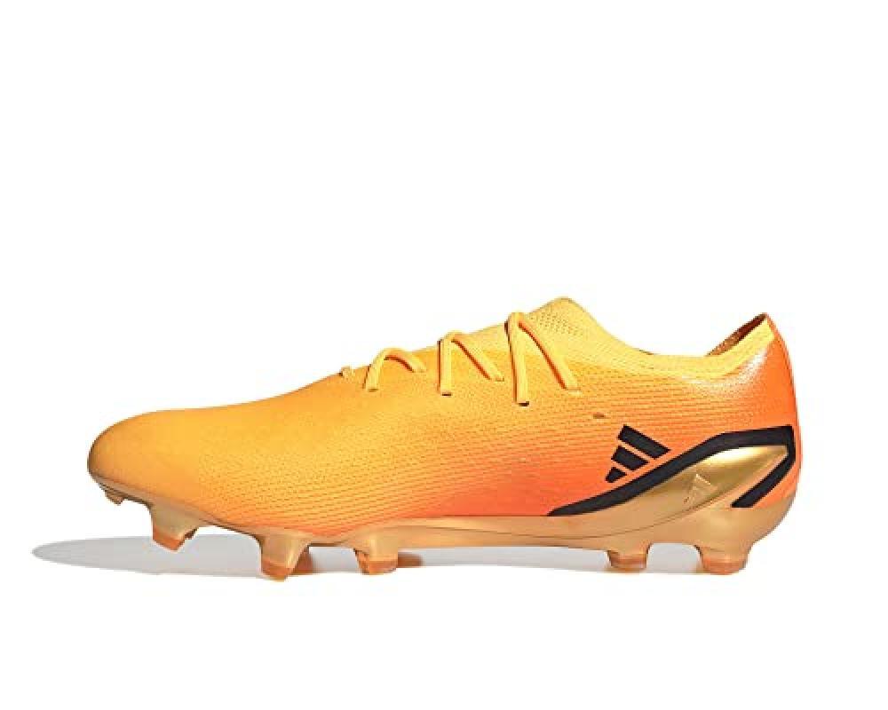 (TG. 46 EU) ADIDAS X SPEEDPORTAL.1 FG, Sneaker Uomo, Solar Gold/Core Black/Team