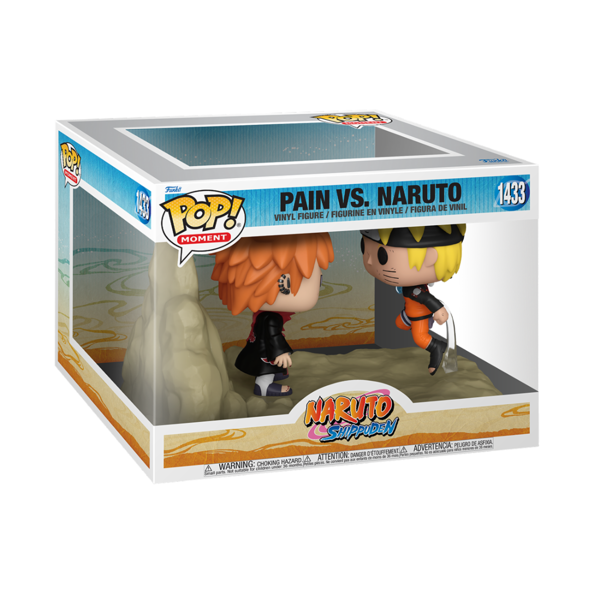 7024786 Merchandising Naruto: Funko Pop! Moment - Pain VS Naruto (Vinyl Figure 1