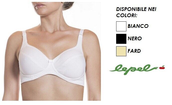 REGGISENO DONNA LEPEL SENZA FERRETTO IN COTONE ART. 650 COL. E MIS. A SCELTA