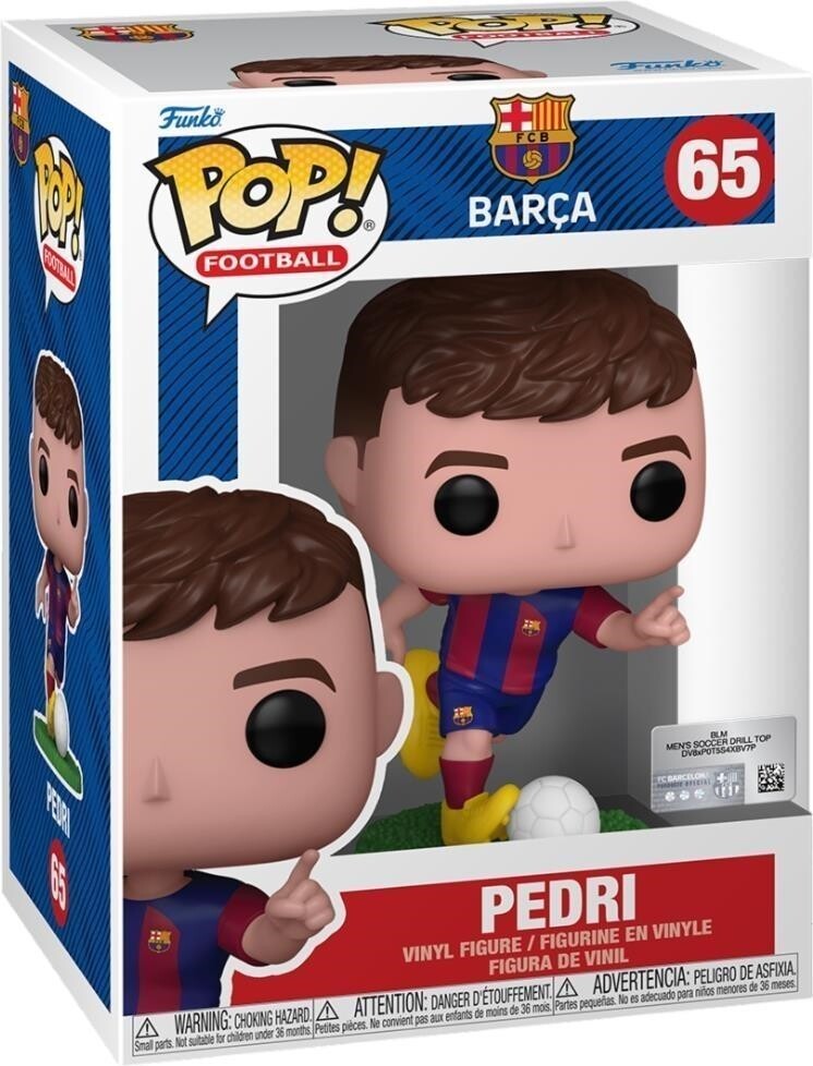 7024787 Merchandising Barcelona: Funko Pop! Football - Barca - Pedri (Vinyl Figu