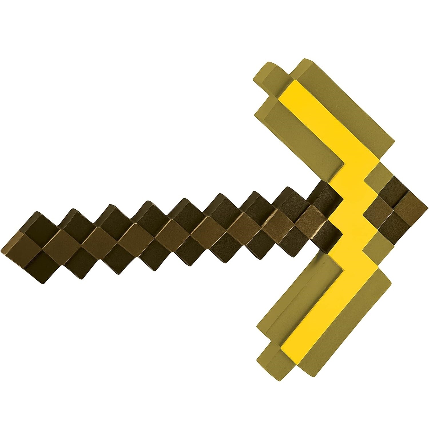 MOJANG MINECRAFT PICKAXE REPLICA PICCA ORO 40cm PICCONE SPADA GIOCATTOLO BAMBINI