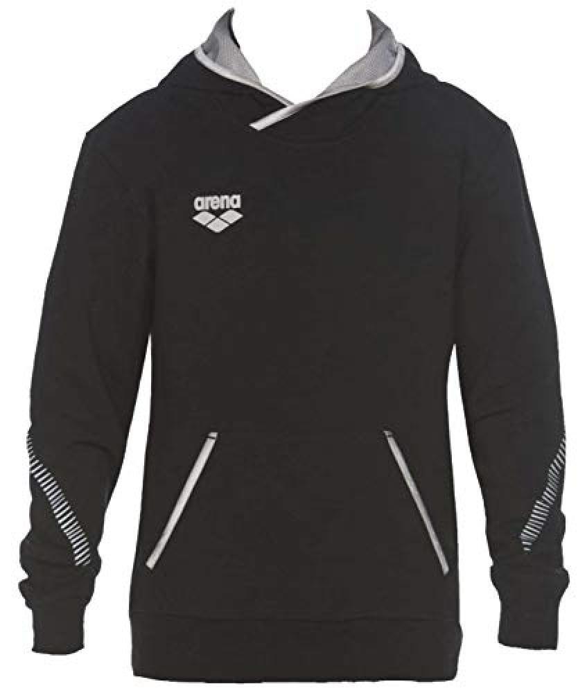 (TG. XXL) Arena Hoodie Team Line – Black, Nero, XXL - NUOVO