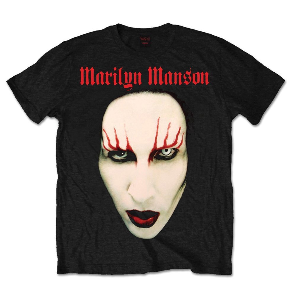 Abbigliamento Marilyn Manson: Red Lips (T-Shirt Unisex Tg. M)
