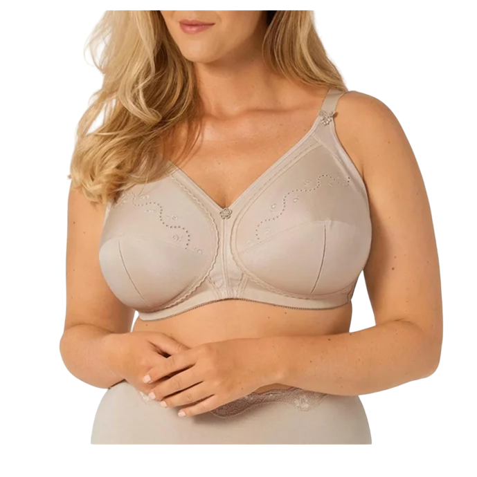 Reggiseno senza ferretto Triumph art Doreen + cotton 01 coppa F