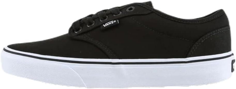 Vans Atwood, Scarpe da Ginnastica Basse Uomo Canvas Black White Tuy 40 EU