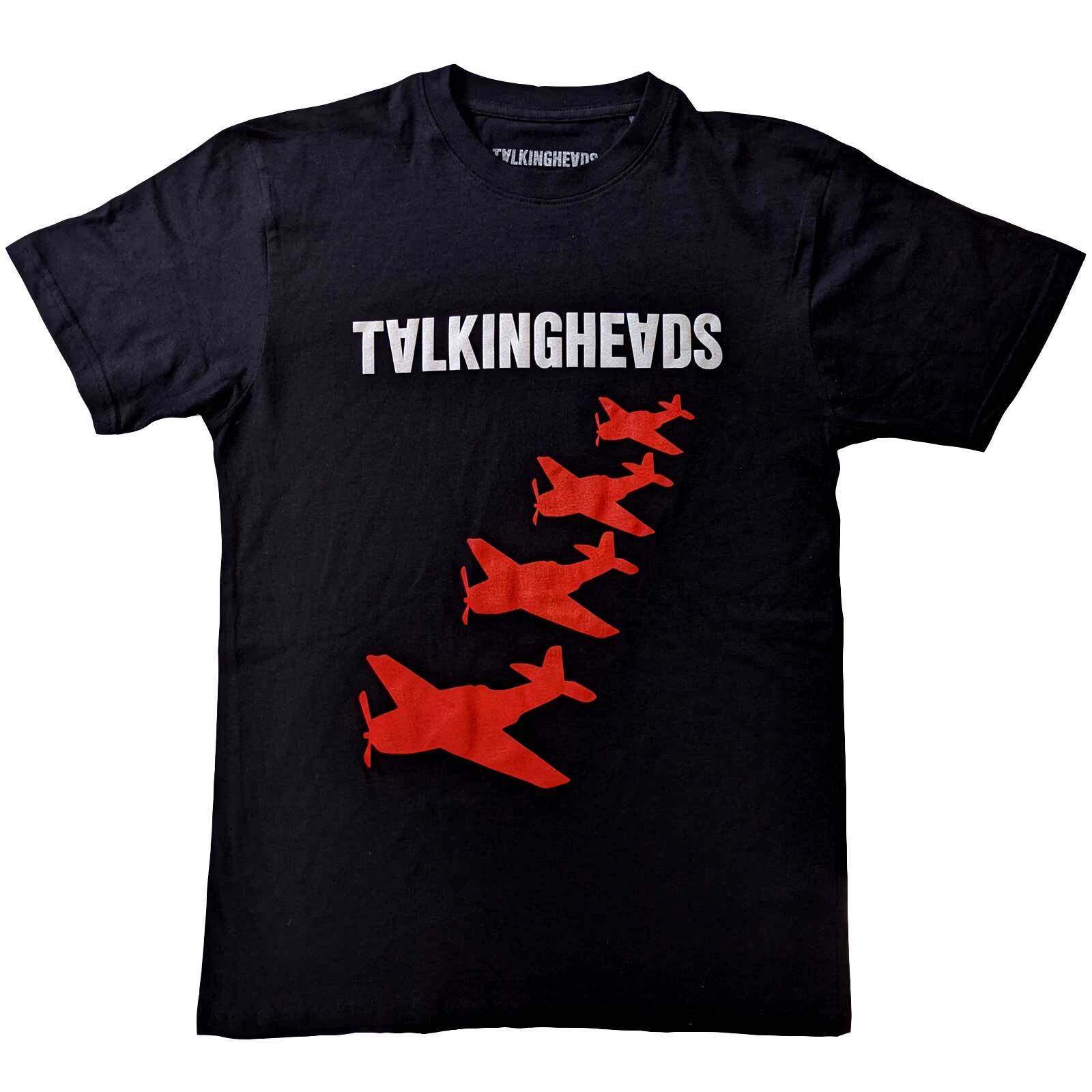 Abbigliamento Talking Heads: 4 Planes - Black (T-Shirt Unisex Tg. L)