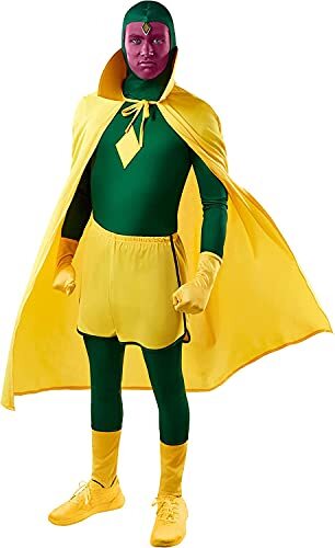 Rubie's Official Disney Marvel Vision Mens Costume, Adult Fancy Dress XL