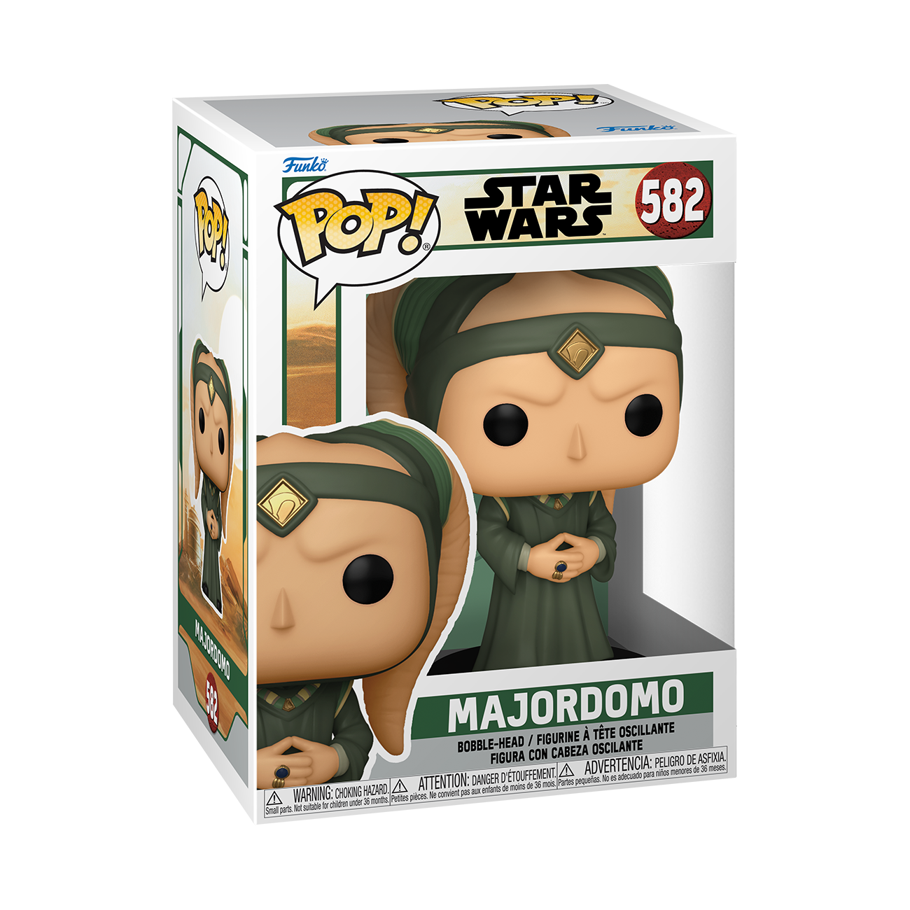 7024787 Merchandising Star Wars: Funko Pop! - Book Of Boba Fett - Majordomo (Vin