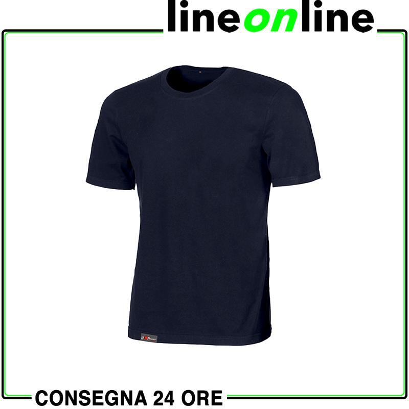 T-shirt da lavoro U-Power Linear-Blu-M