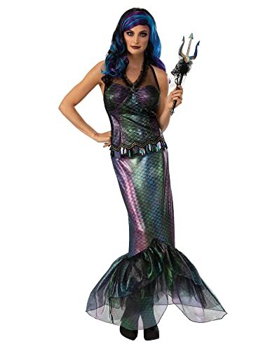 GEN - QUEEN OF THE DARK SEA - FANCY DRESS COSTUME (SIZE: S Unisex Costumes NUOVO