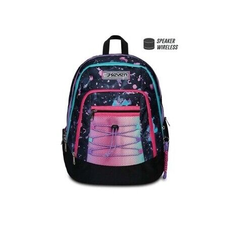 ZAINO SEVEN ADVANCED FLUO STRING GIRL CON SPEAKER WIRELESS SEVEN SPA