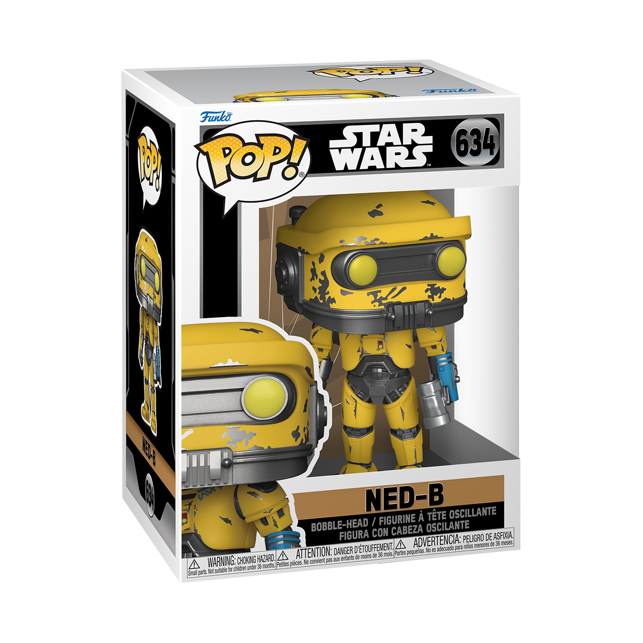 7024786 Merchandising Star Wars: Funko Pop! Vinyl - Obi-Wan Kenobi S2 - Ned-B (V