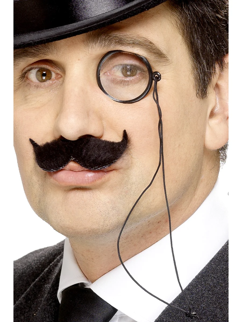Monocolo Occhio Vetro Vecchio Inghilterra Monocolo Uomo Accessorio Vestito
