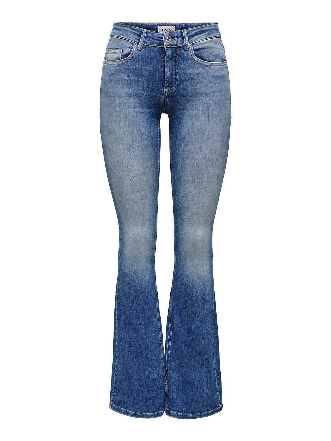 Only Blush Mid Flared - Jeans Jeans - Taglia M Abbigliamento Donna Jeans