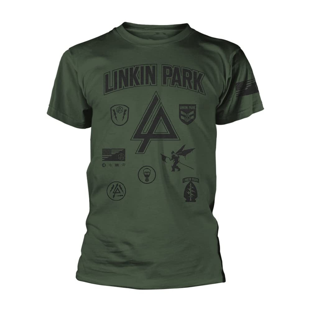 Abbigliamento Linkin Park: Patches (T-Shirt Unisex Tg. XL)