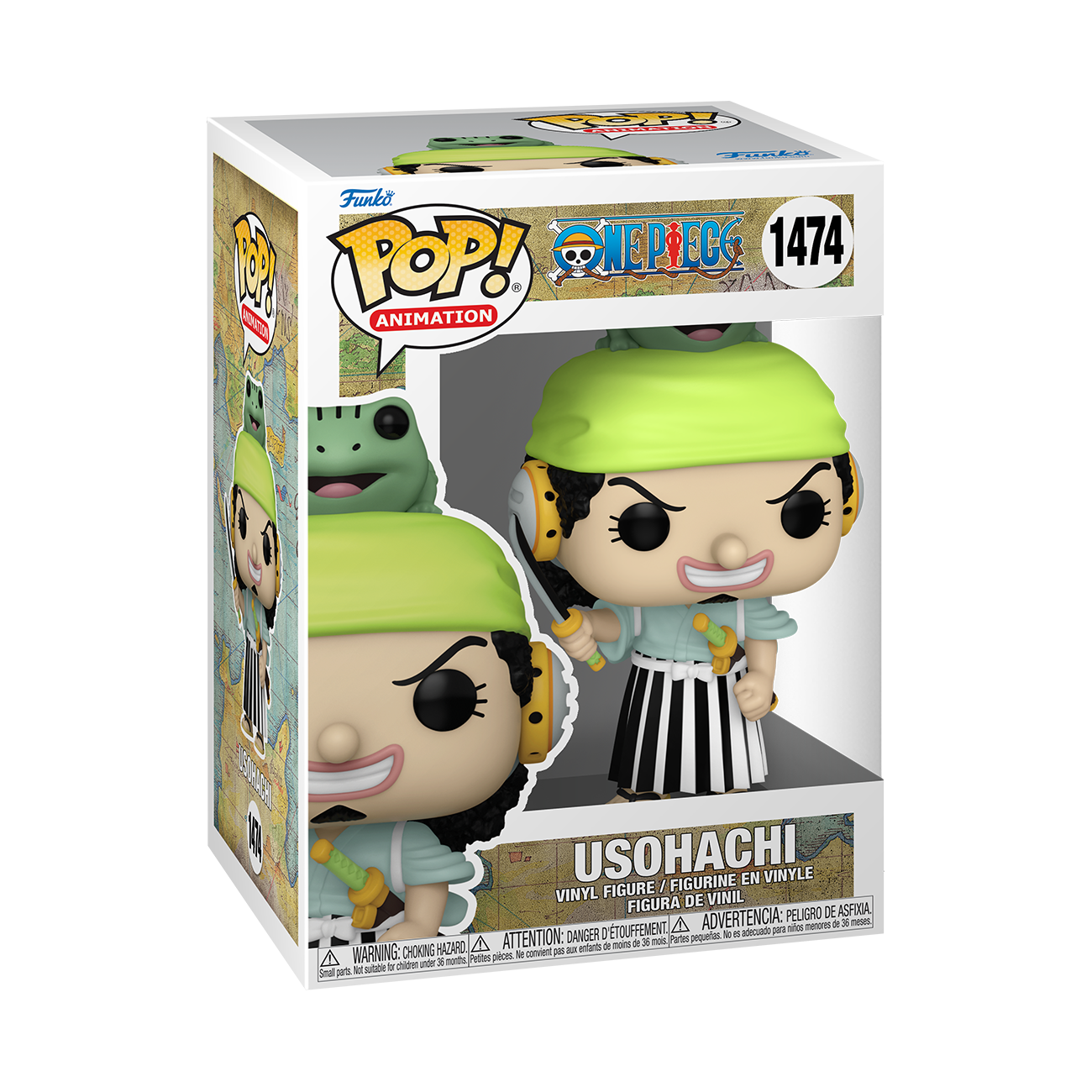 7024787 Merchandising One Piece: Funko Pop! Animation - Usohachi (Wano) (Vinyl F
