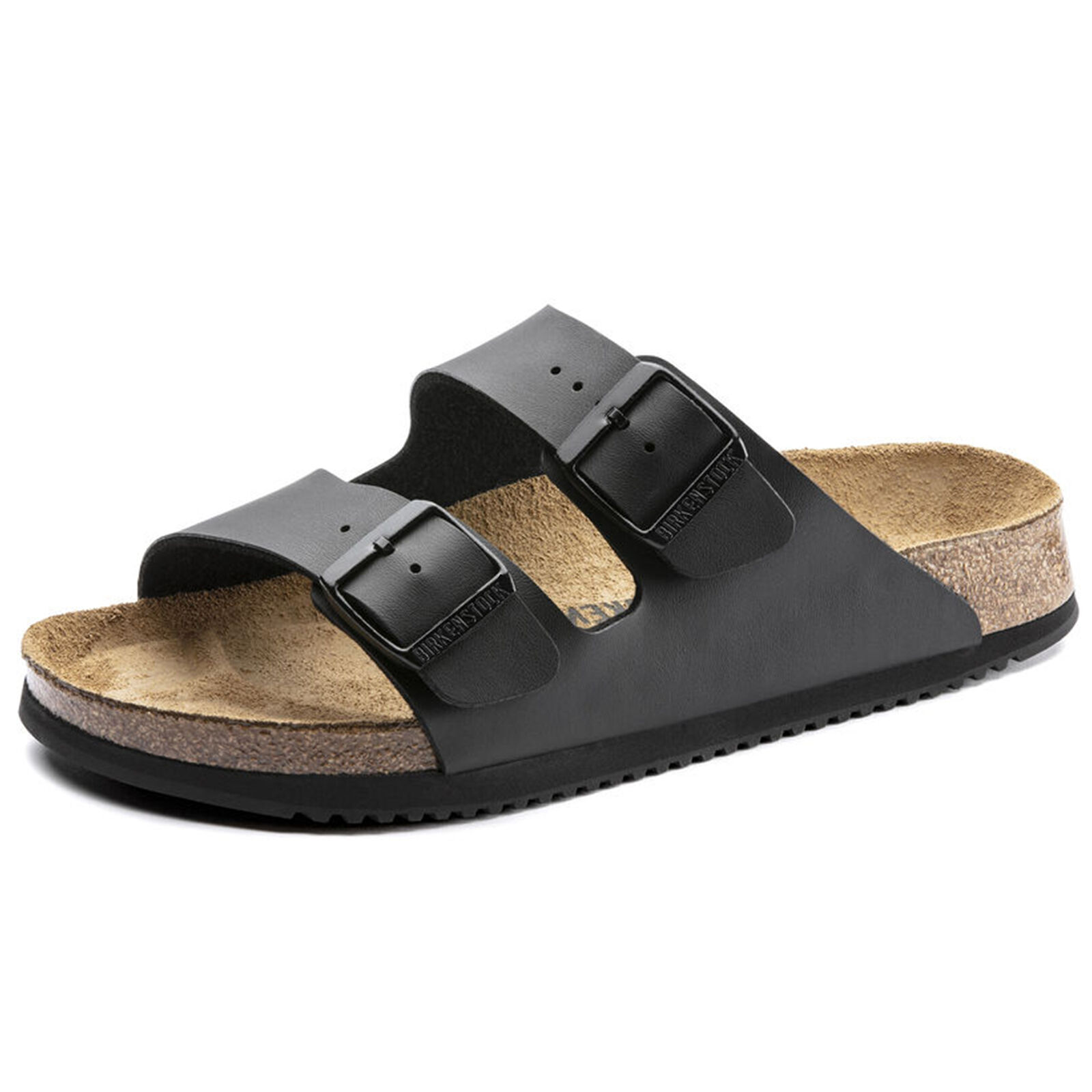 Scarpe Birkenstock Arizona Birko-Flor Taglia 38 Cod 0051793 Nero