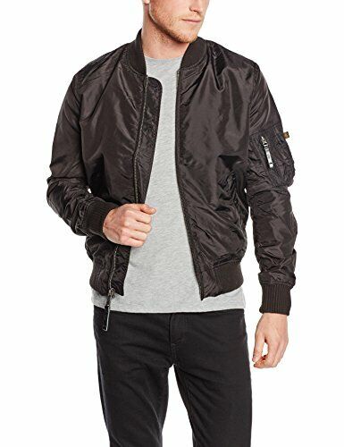 Alpha Industries Ma- 1 TT, Bomber Uomo, Nero (Black 03), XL (z5x)