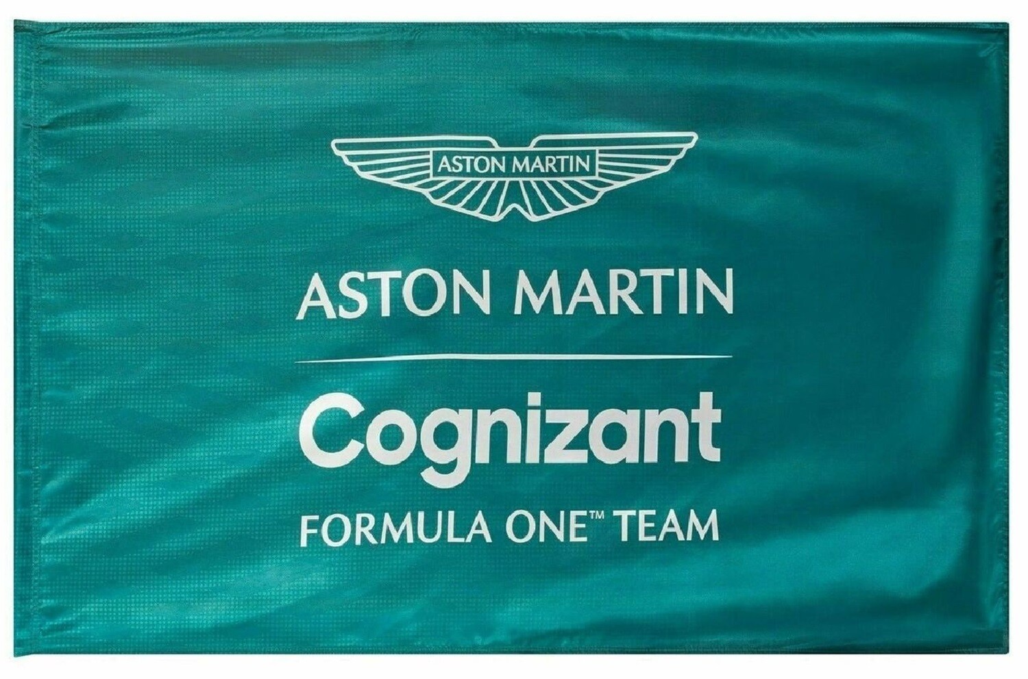 FLAG Aston Martin Cognizant Formula One 1 Grandstand Flag Racing Team Green IT