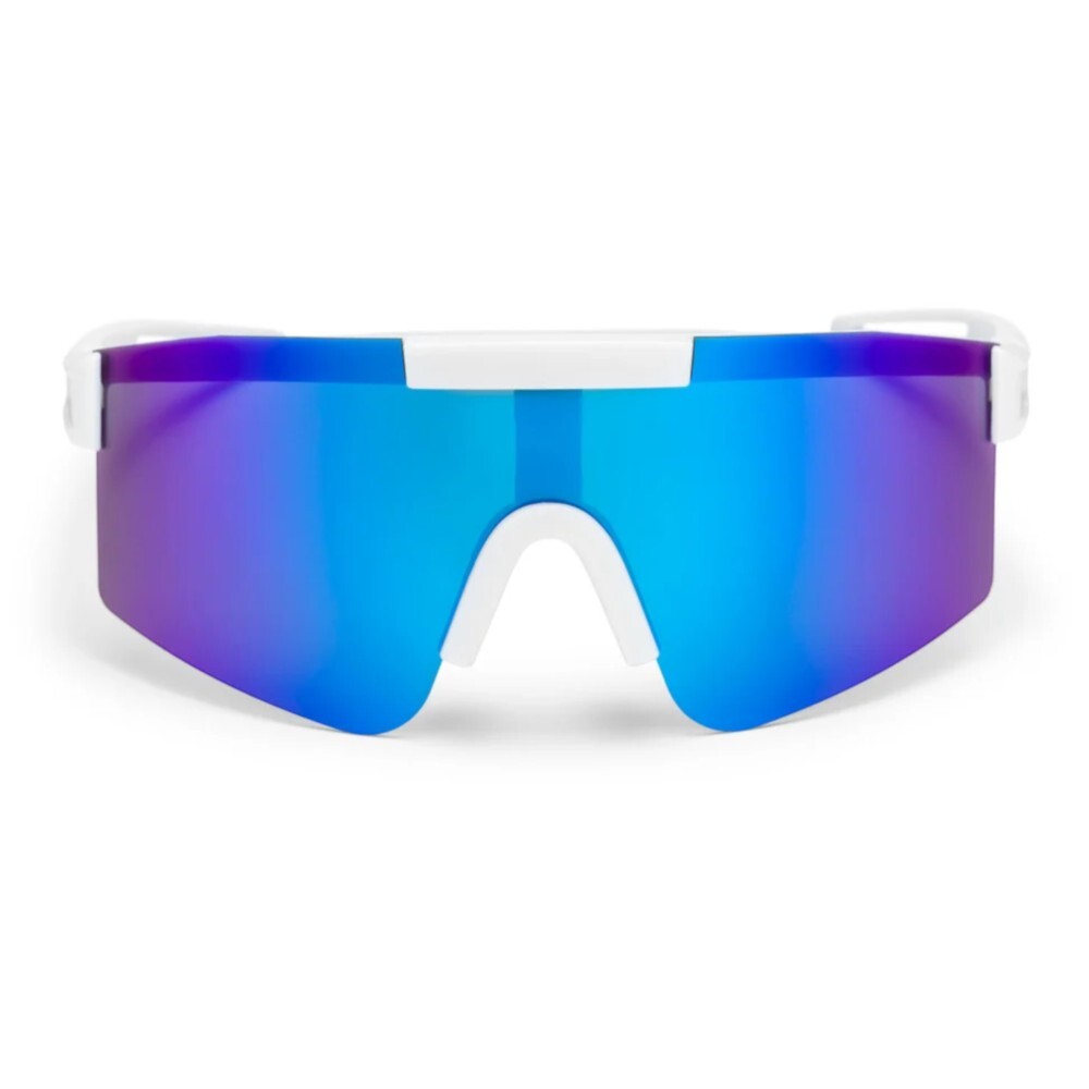 Occhiali CHPO Brand Sunglasses Luca White Blue Mirror -  Occhiali Sportivi