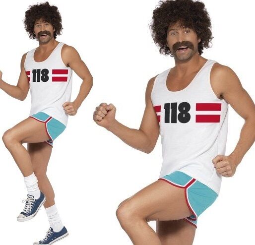 Adulti Costume TV Uomo 118 Costume Uomo 118118 Completo Da Smiffys