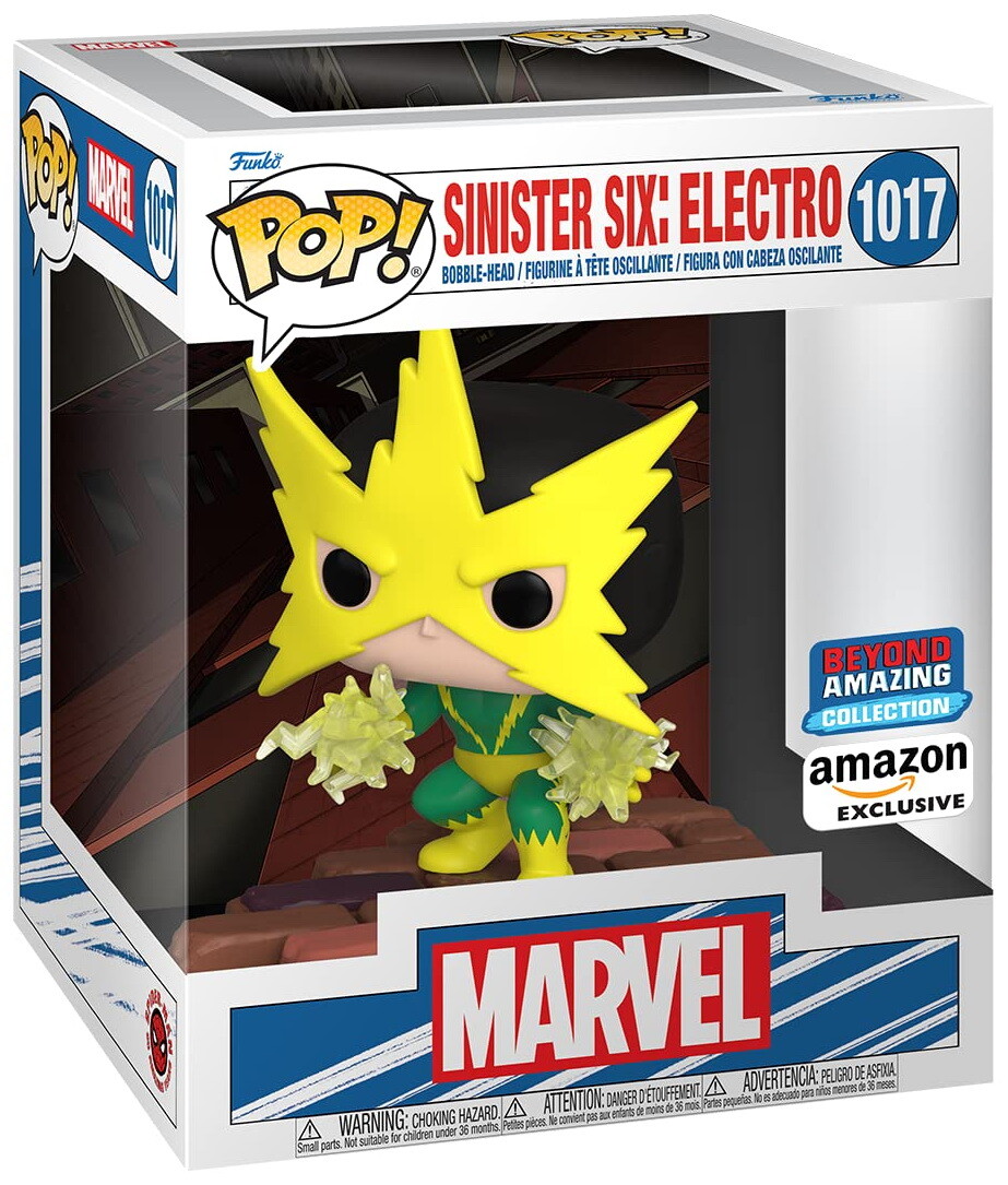 7024787 Merchandising Marvel: Funko Pop! Deluxe - Snstr 6 - Electro (Vinyl Figur