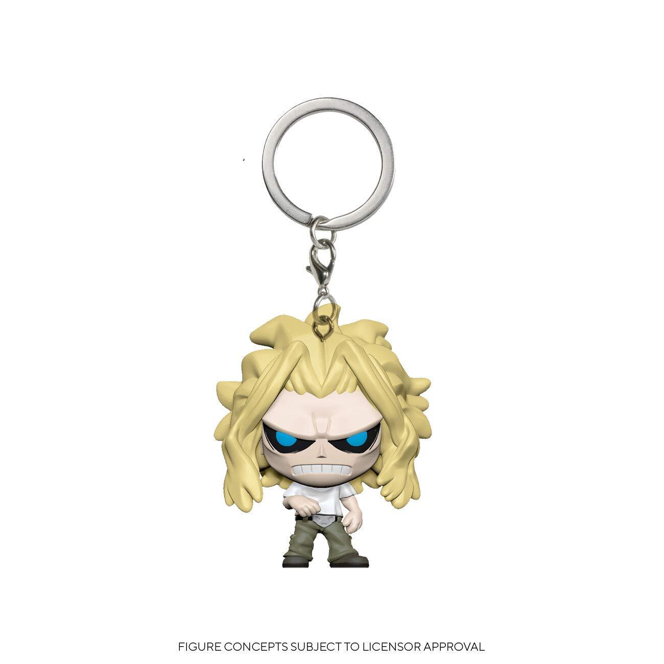 7024787 Merchandising My Hero Academia: Funko Pop! Pocket Keychain - All Might (