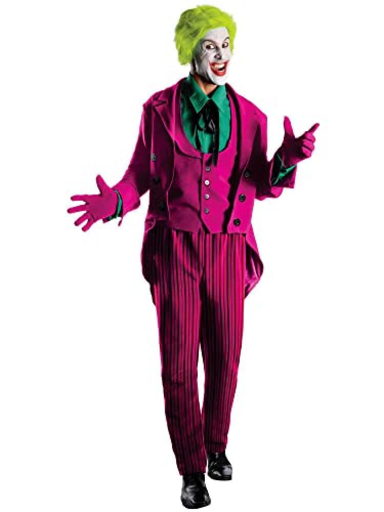 (TG. Taglia unica) Rubie's - Costume adulto ufficiale Grand Heritage Joker 1966