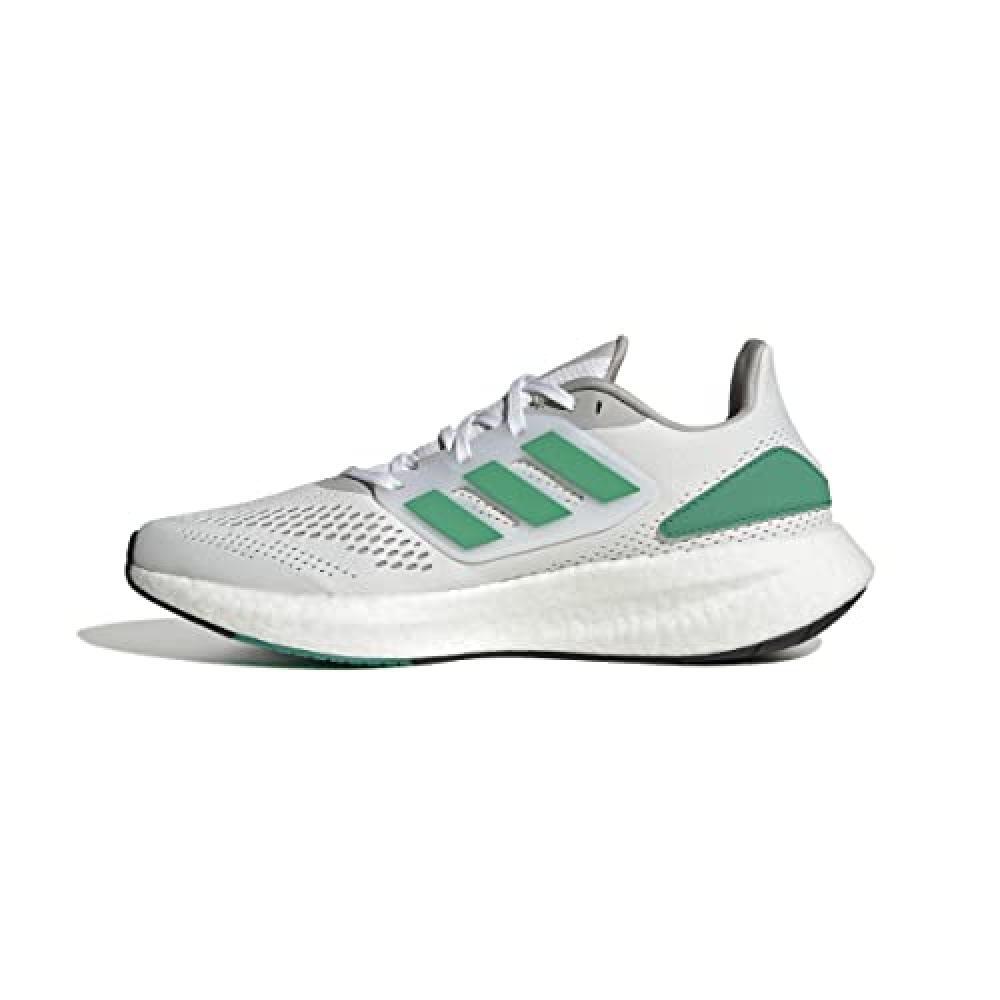 (TG. 38 EU) adidas Pureboost 22, Sneakers Uomo, Ftwr White/Court Green/Core Blac
