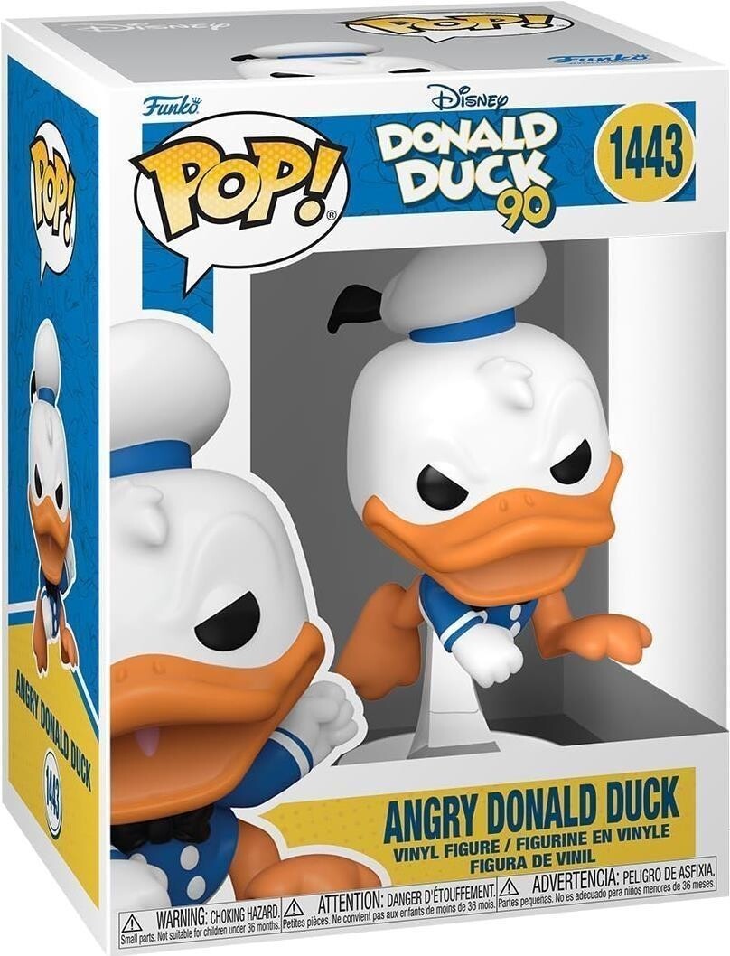 7040571 Merchandising Disney: Funko Pop! Donald Duck 90 - Donald Duck (Angry) (V