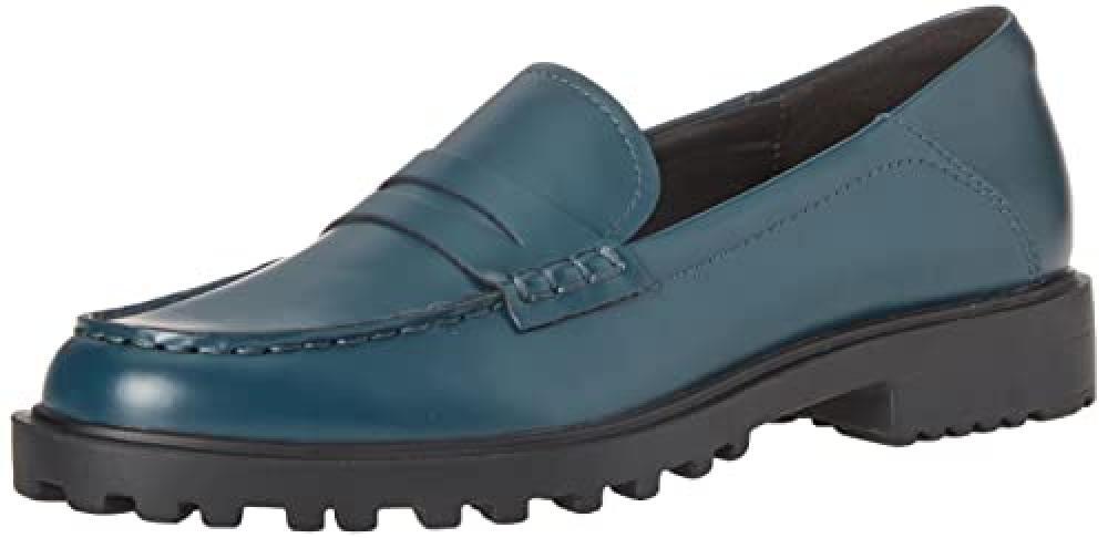 (TG. 39 EU) Amazon Essentials Mocassino costruito Donna, Turchese Scuro, 39 EU -