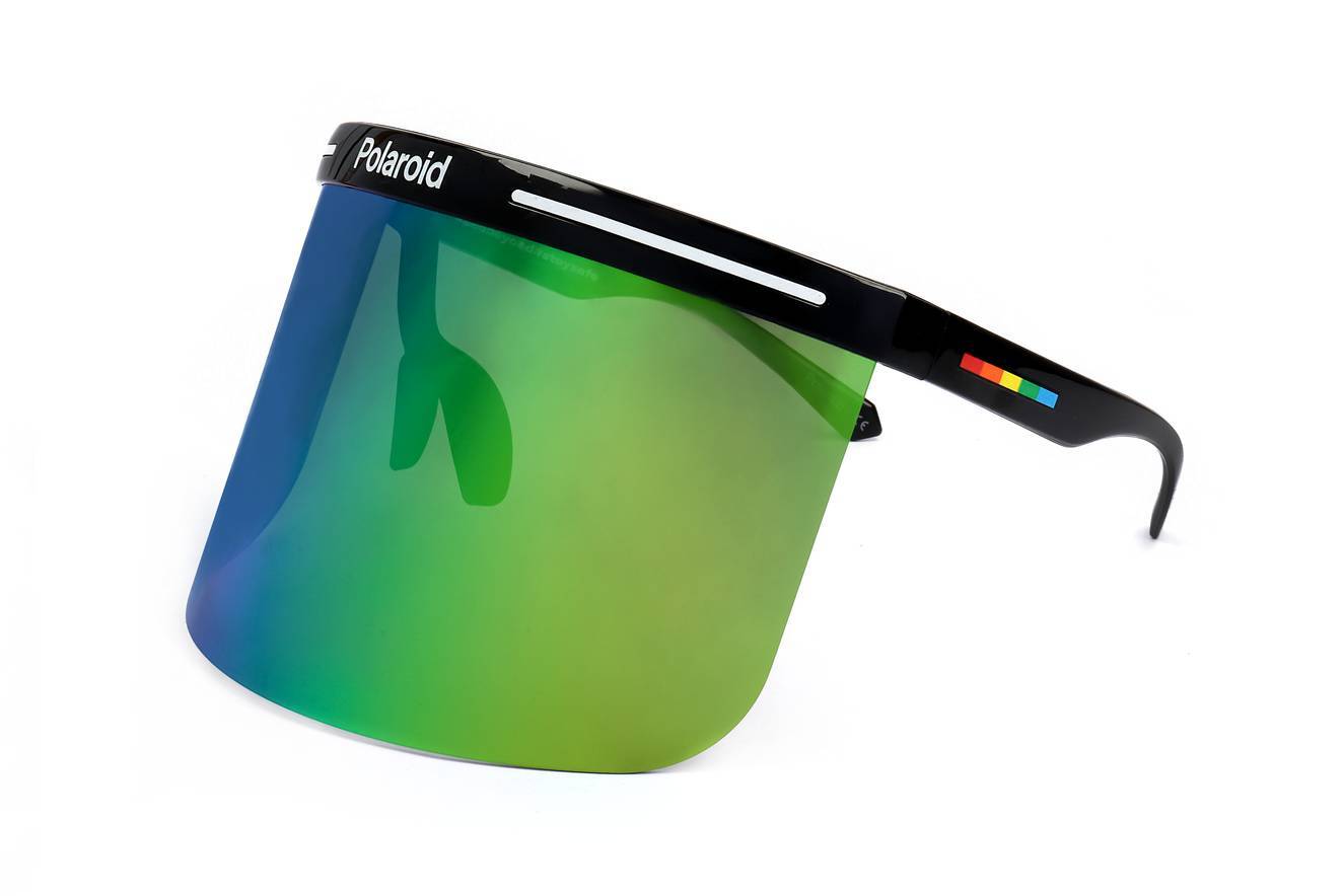Occhiali da Sole Polaroid PLD 7038/S 7ZJ BLACK GREEN 99/01/130 Unisex
