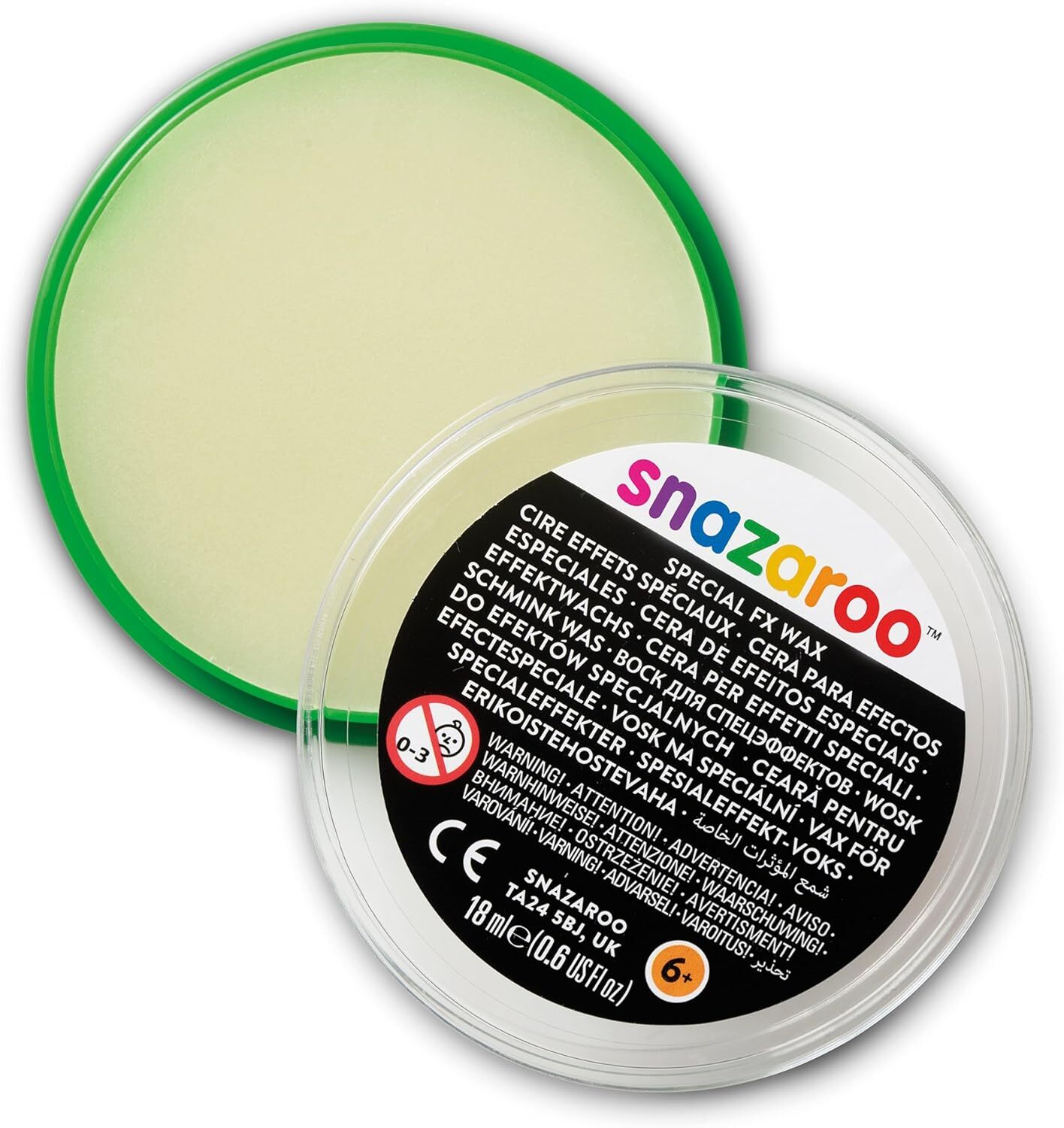Snazaroo, cera da modellazione. Capacità: 18 ml Multicolore