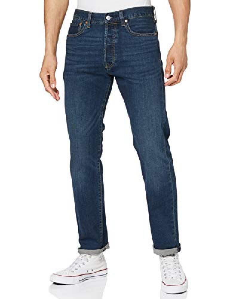 (TG. 31W / 32L) Levi's 501 Original Fit Jeans, Uomo, Blu(Block Crusher), 31W / 3
