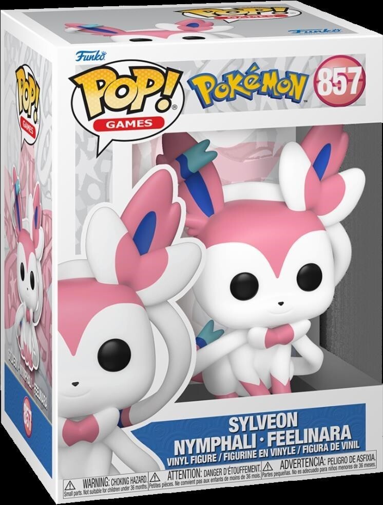 7024786 Merchandising Pokemon: Funko Pop! Games - Sylveon (Vinyl Figure 857)