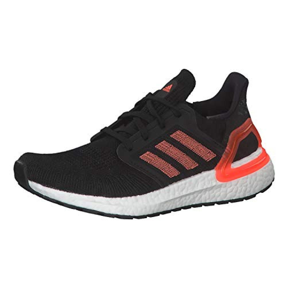 (TG. 36 2/3 EU) adidas Ultraboost 20 W, Scarpe Running Donna, Core Nero/Segnale
