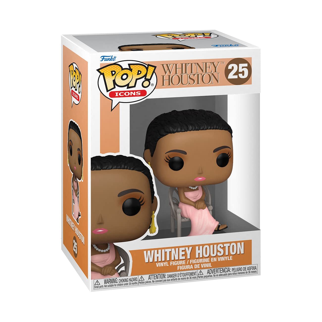 7024787 Merchandising Whitney Houston: Funko Pop! Icons - Whitney Houston (Vinyl